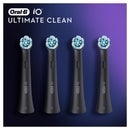 Oral B iO Ultimate Clean Black Toothbrush Heads - Pack of 8 Counts