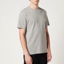 Maison Kitsuné Men's Profile Fox Patch Pocket T-Shirt - Grey Melange - S