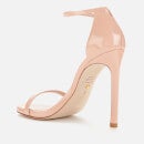 Stuart Weitzman Women's Nudistsong Leather Barely There Heeled Sandals - Poudre - UK 5