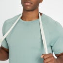 Camiseta de entrenamiento de manga corta Ultra para hombre de MP - Azul escarcha