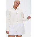 Plus Size Fleece Zip-Up Hoodie - 22