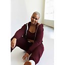 Plus Size Fleece Zip-Up Hoodie - 18