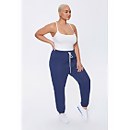 Plus Size French Terry Joggers - 24