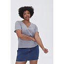 Plus Size Basic Organically Grown Cotton Tee - 18