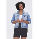 Plus Size Basic Organically Grown Cotton Biker Shorts - 22
