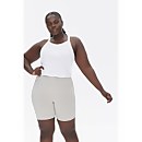 Plus Size Basic Organically Grown Cotton Biker Shorts - 24