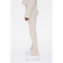 Ribbed Flare Trousers - L