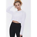 Active French Terry Crop Top - XS