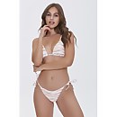 Tiger Print String Bikini Bottoms - XL