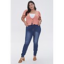 Plus Size High-Rise Skinny Jeans - 16