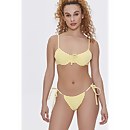 Gingham String Bikini Bottoms - L