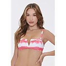 Tie-Dye Bralette Bikini Top - XL