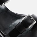 Proenza Schouler Women's Pipe Leather Heeled Mules - Black - UK 5