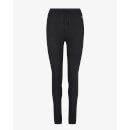 Fine Rib Leggings - Black