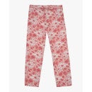 Women's Hazy Daisy Pyjama Bottoms - Rust