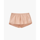 Pyjama Shorts - Mahogany Rose
