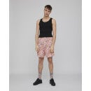 Hazy Daisy Long Pyjama Shorts - Spectrum Blue