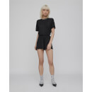 Semi Sheer Shorts - Black