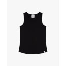 Cotton Jersey Tank Top - Black