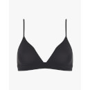 Soft Touch Triangle Bra - Black