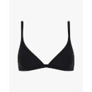 Tiny Triangle Bikini Top - Black