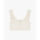 Rib Seamfree Bra Top - Ivory