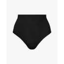 Seamfree Sport High Waist Briefs - Black