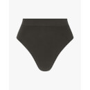 Rib Seamfree High Waist Briefs - Heady Moss