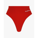 Semi Sheer Seamfree Thong - Poppy