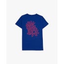 Fuzzy Daisy T-Shirt - Spectrum Blue
