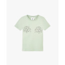Floral Print Baby T-Shirt - Sage