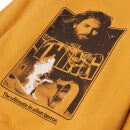 The Thing Man Is The Warmest Place To Hide Hoodie - Mustard
