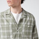 Wood Wood Men's Dylan Check Shirt - Light Green - S