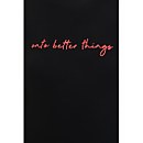 Onto Better Things Graphic Dress - S