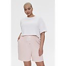 Plus Size Boyfriend Jogger Shorts - 22