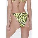 Zebra Striped String Bikini Bottoms - XL