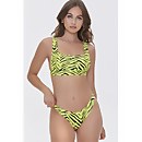 Tiger Print Bikini Bottoms - XL