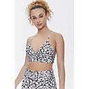Floral Print Sports Bra - XS