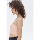 Ribbed Bandeau Top - M