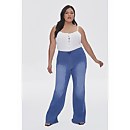 Plus Size Premium Pull-On Flare Jeans - 16