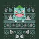 Pokémon Deck The Halls Unisex Pull de Noël - Vert