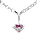 Harry Potter Sterling Silver Love Potion Clip On Charm With Crystals