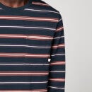 Farah Men's Duncan Pocket Long Sleeve T-Shirt - True Navy - S