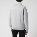 Farah Men's Jim Quarter Zip Sweatshirt - Light Grey Marl - S