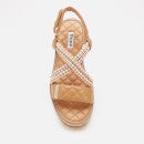 Dune Women's Latina Leather Sandals - Camel - UK 3