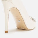 Dune Women's Adorned Di Satin Court Shoes - Ivory