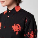 Marni Women's Rose Print Shirt - Black - IT42/UK10