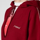 Marni Women's Logo Pullover Hoodie - China Red - IT42/UK10