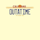 Back to the Future Outatime Plate Women's T-Shirt - Cream