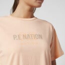 P.E Nation Women's Unity T-Shirt - Pastel Peach - XS